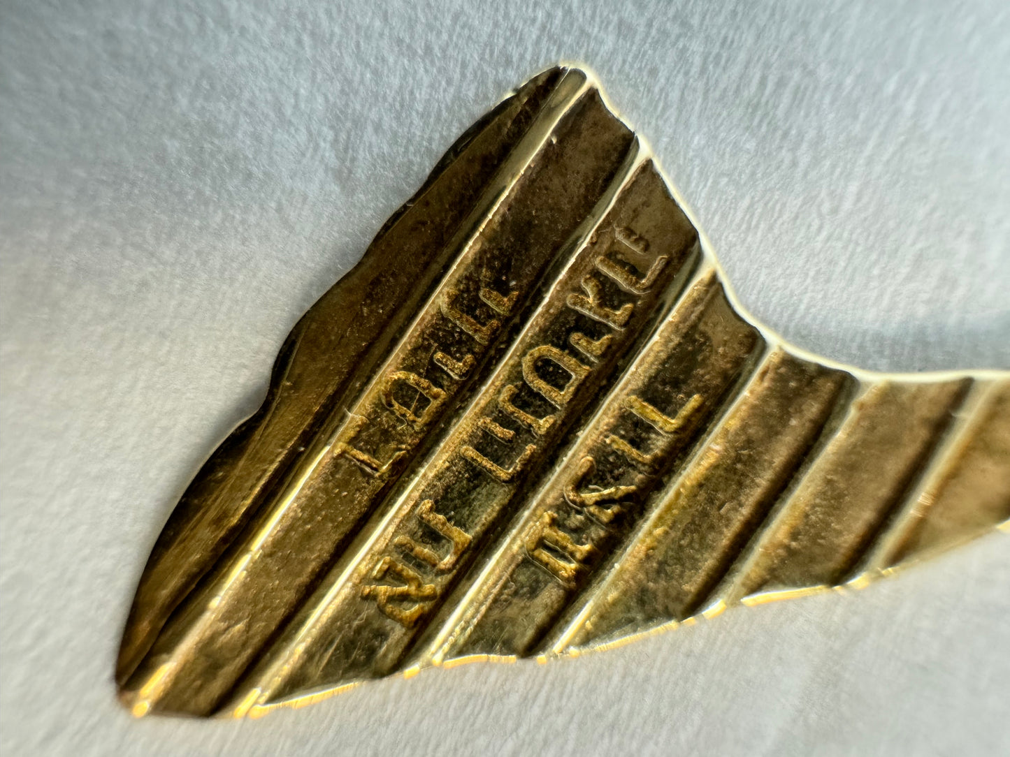 14K gold pendant