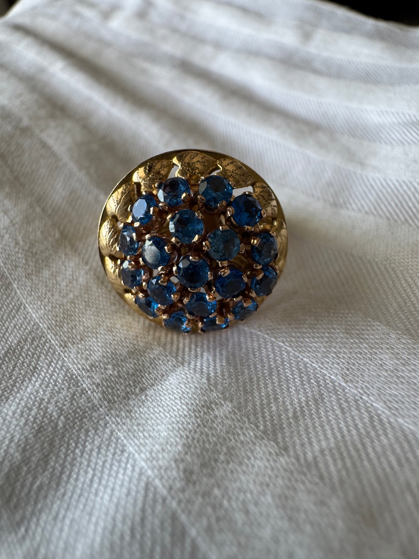 18K gold interchangeable ring — four rings in one