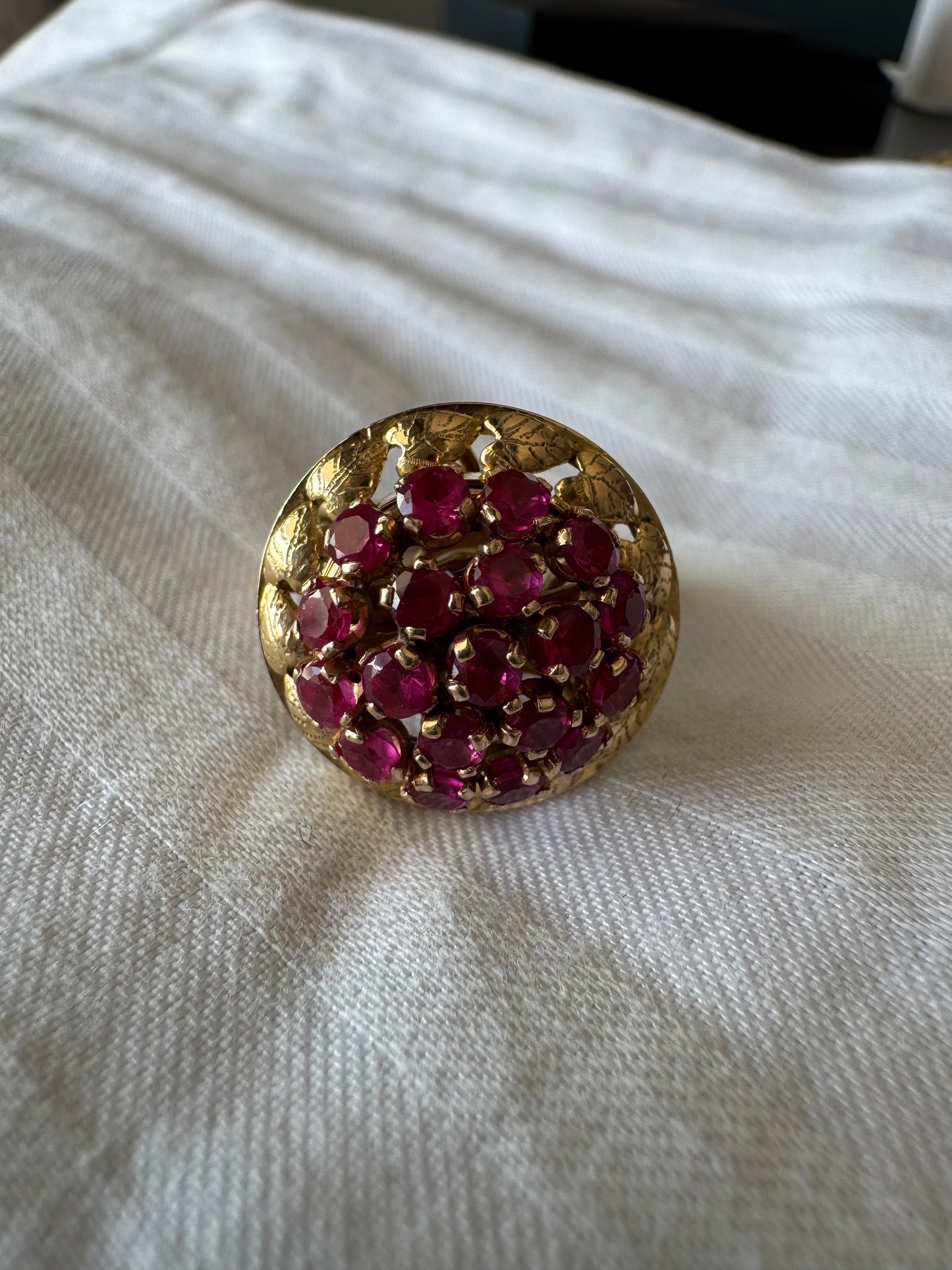 18K gold interchangeable ring — four rings in one