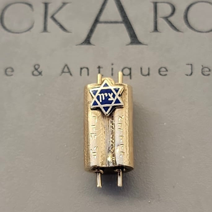 14K gold Pendant “Sefer Torah”