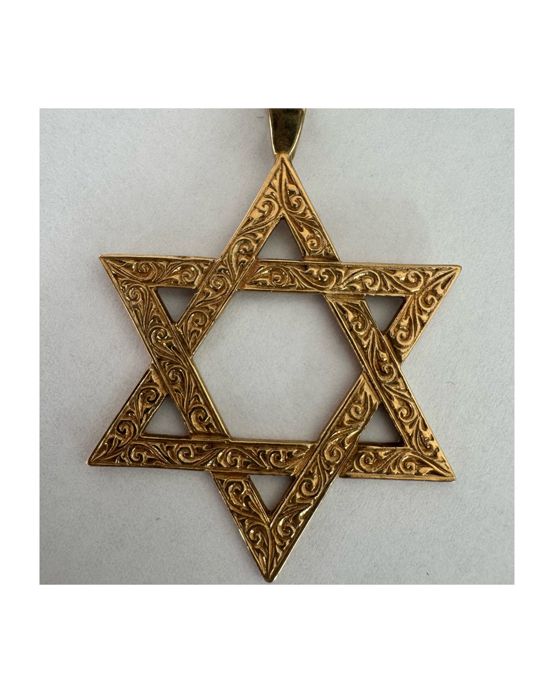 10K gold pendant”Star of David”