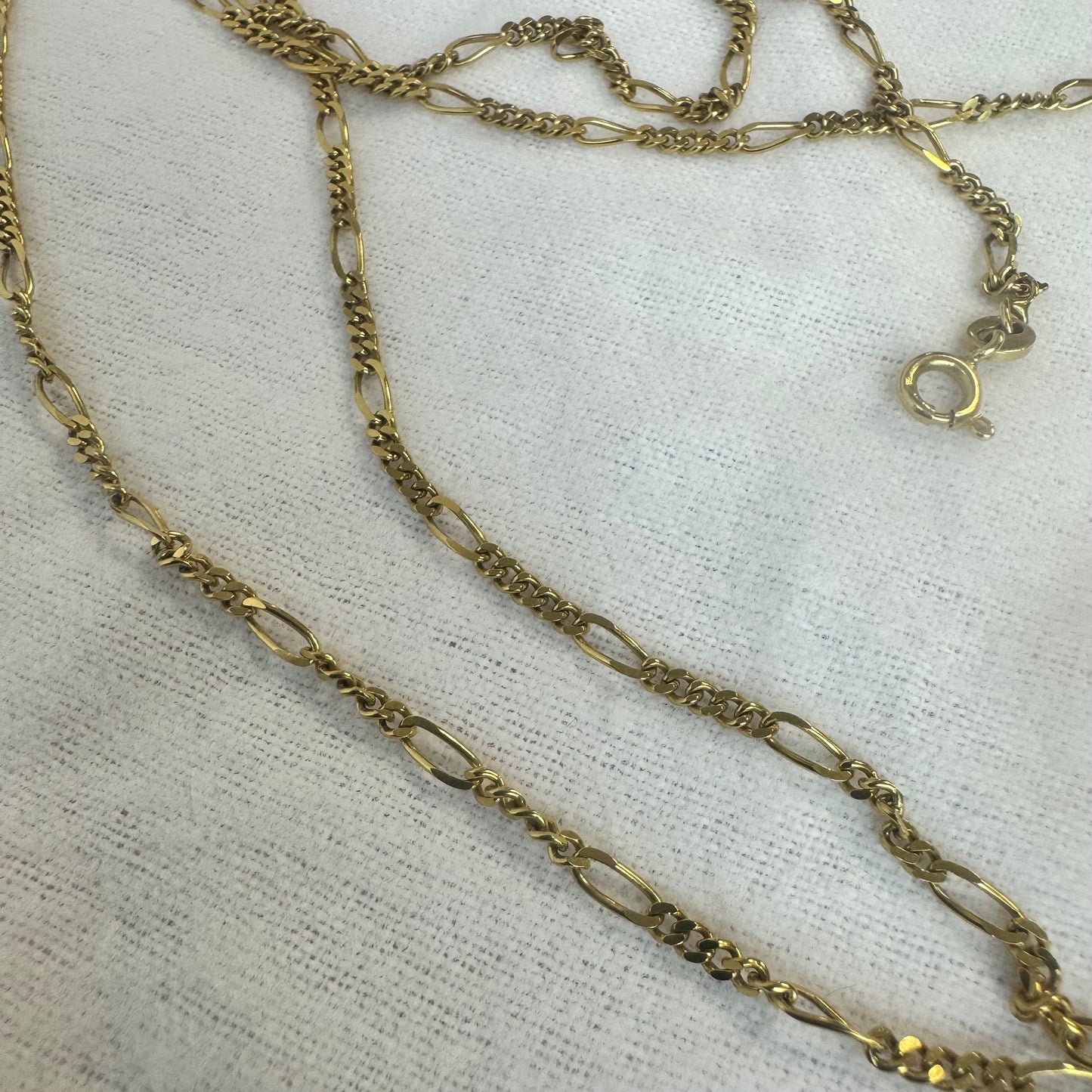 18K gold necklace