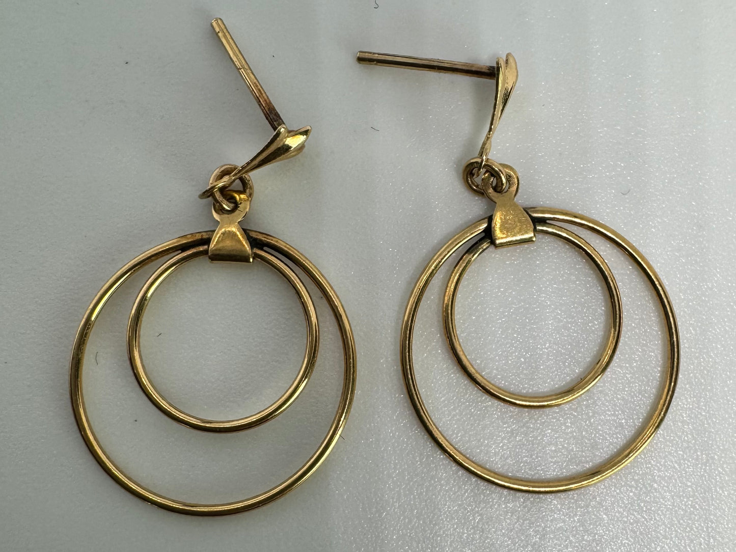 14K gold Delicate Drop Earrings