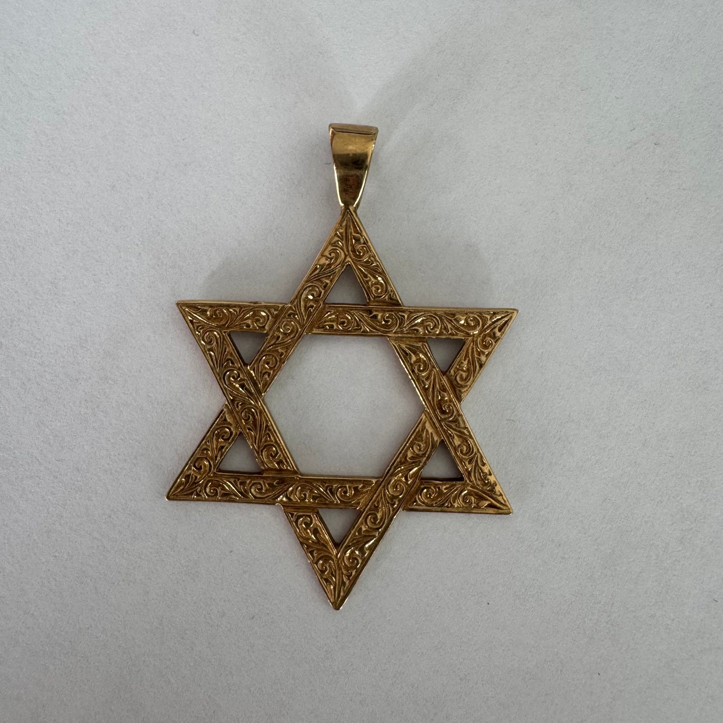 10K gold pendant”Star of David”