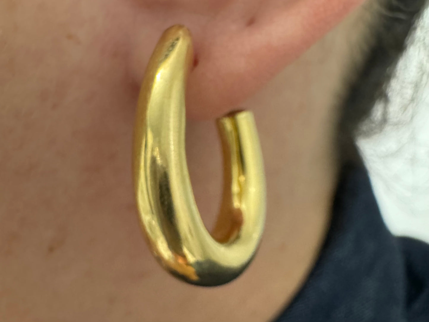 14K gold Hoop Earrings