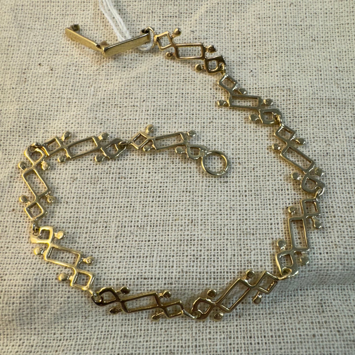 14K gold bracelet