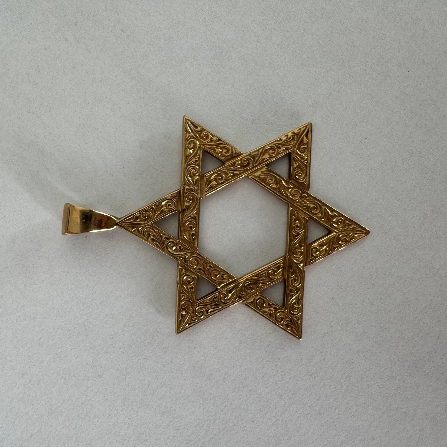 10K gold pendant”Star of David”