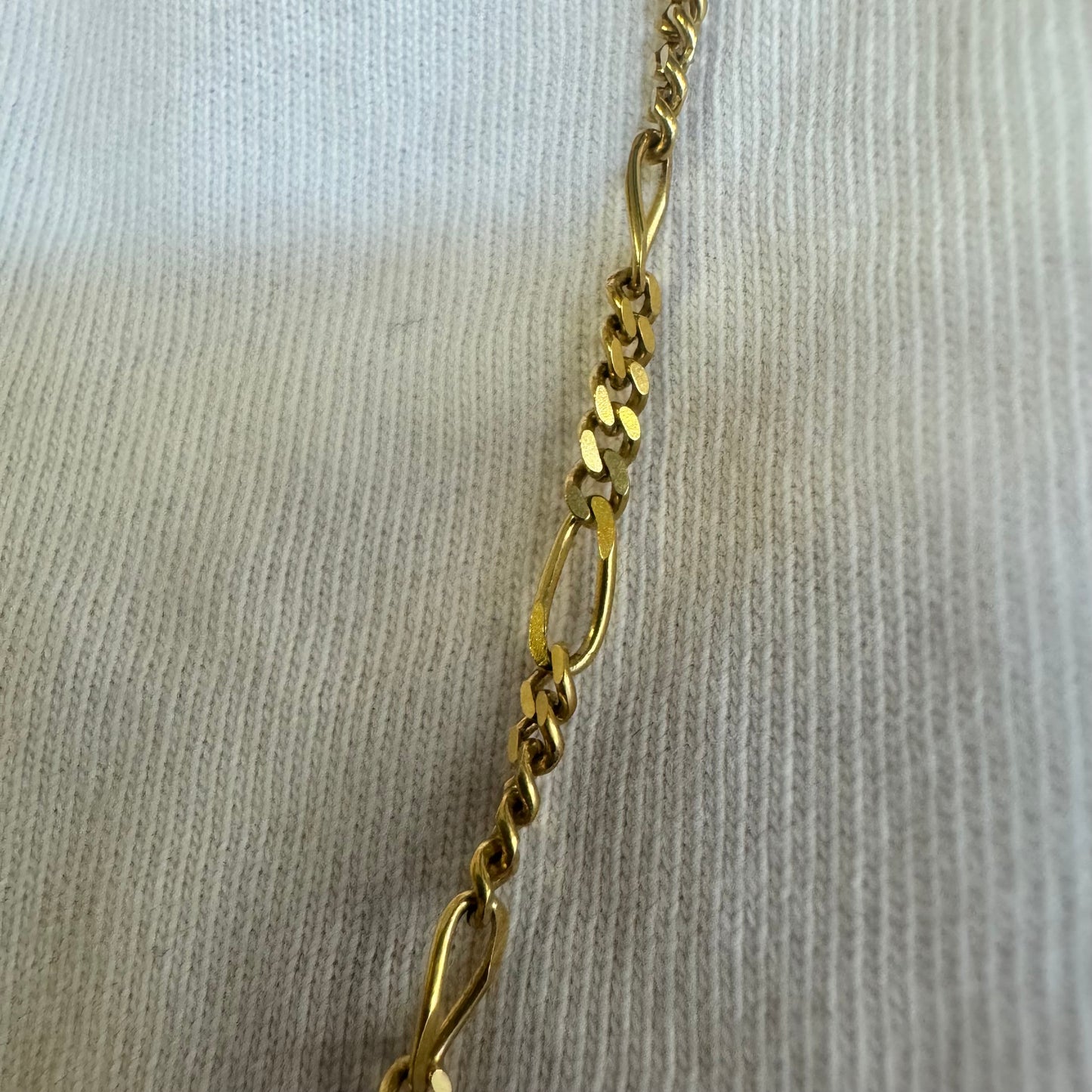 18K gold necklace