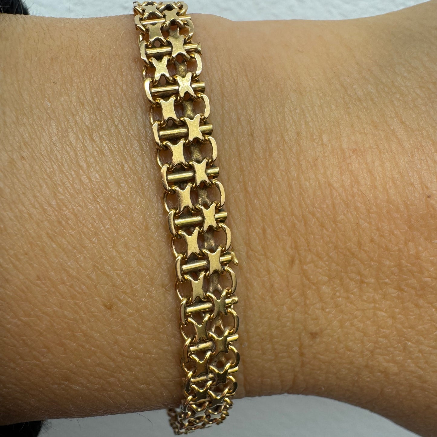 18K yellow gold bracelet