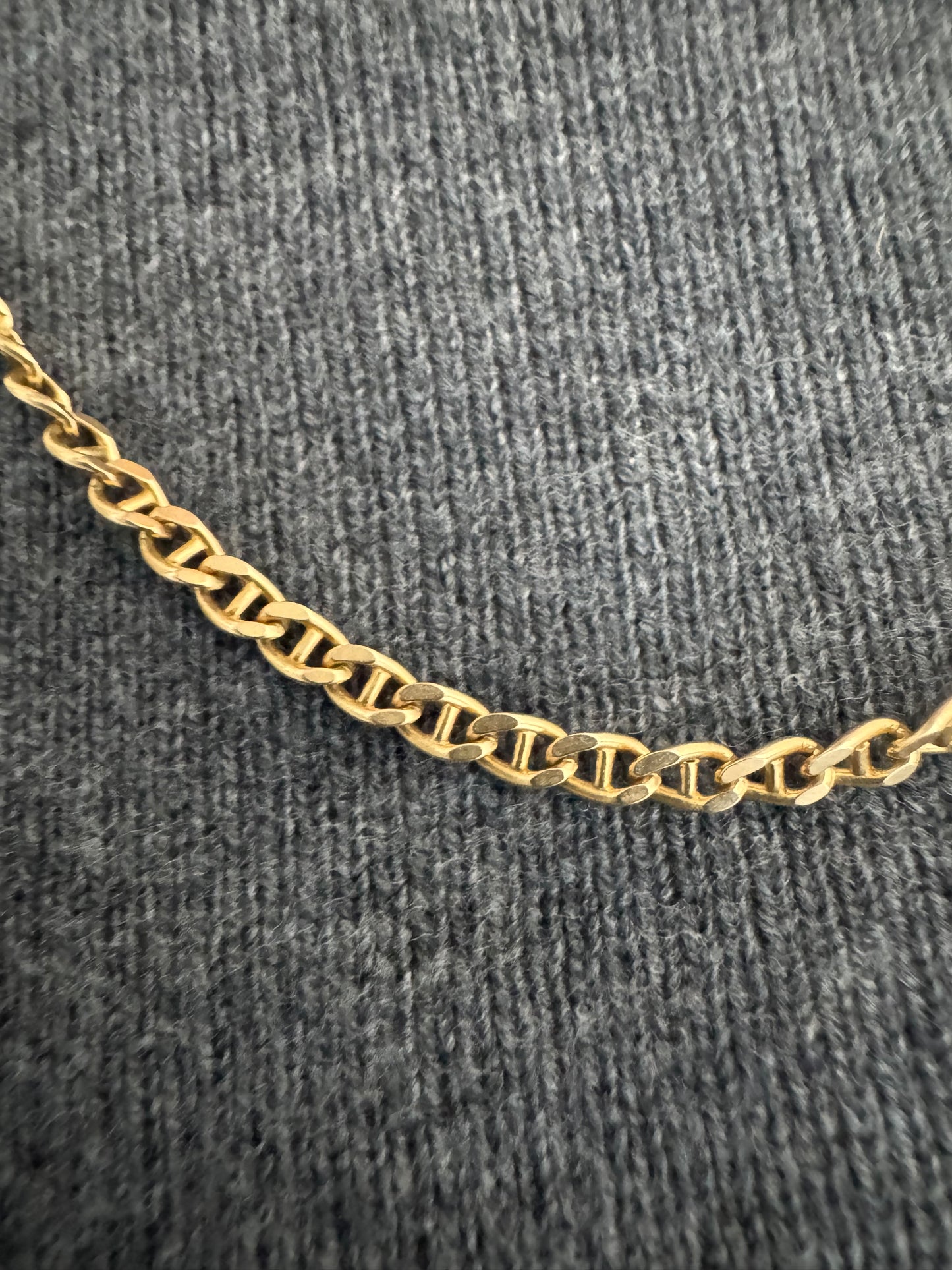 שרשרת זהב צהוב 14 קראט