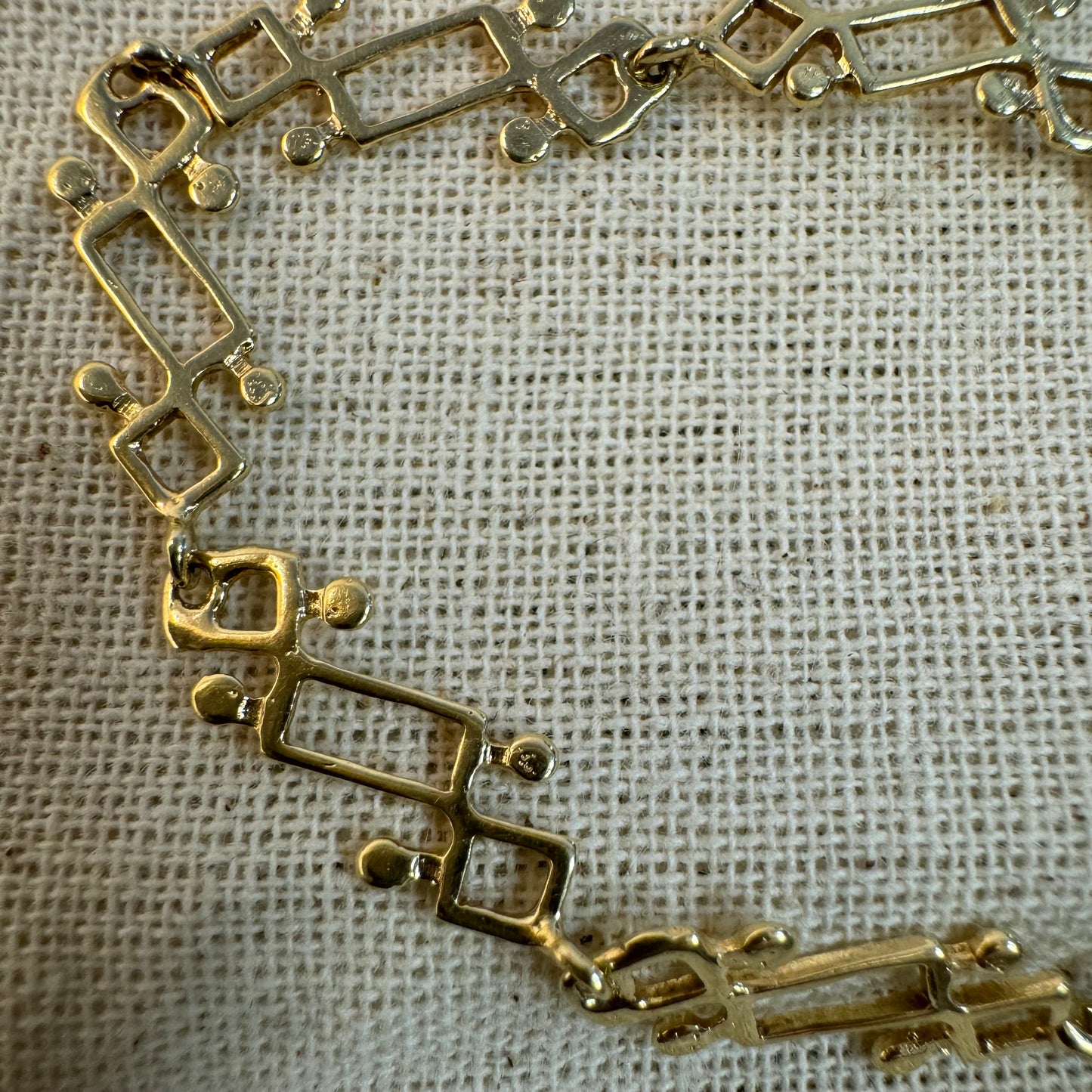 14K gold bracelet