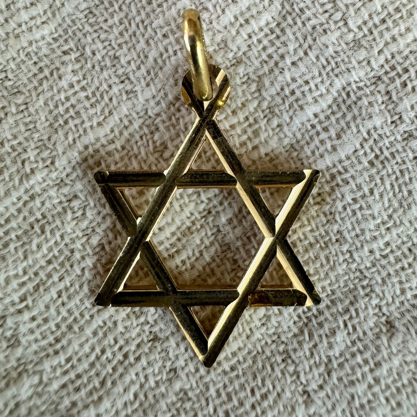 14K gold “Star of David” pendant