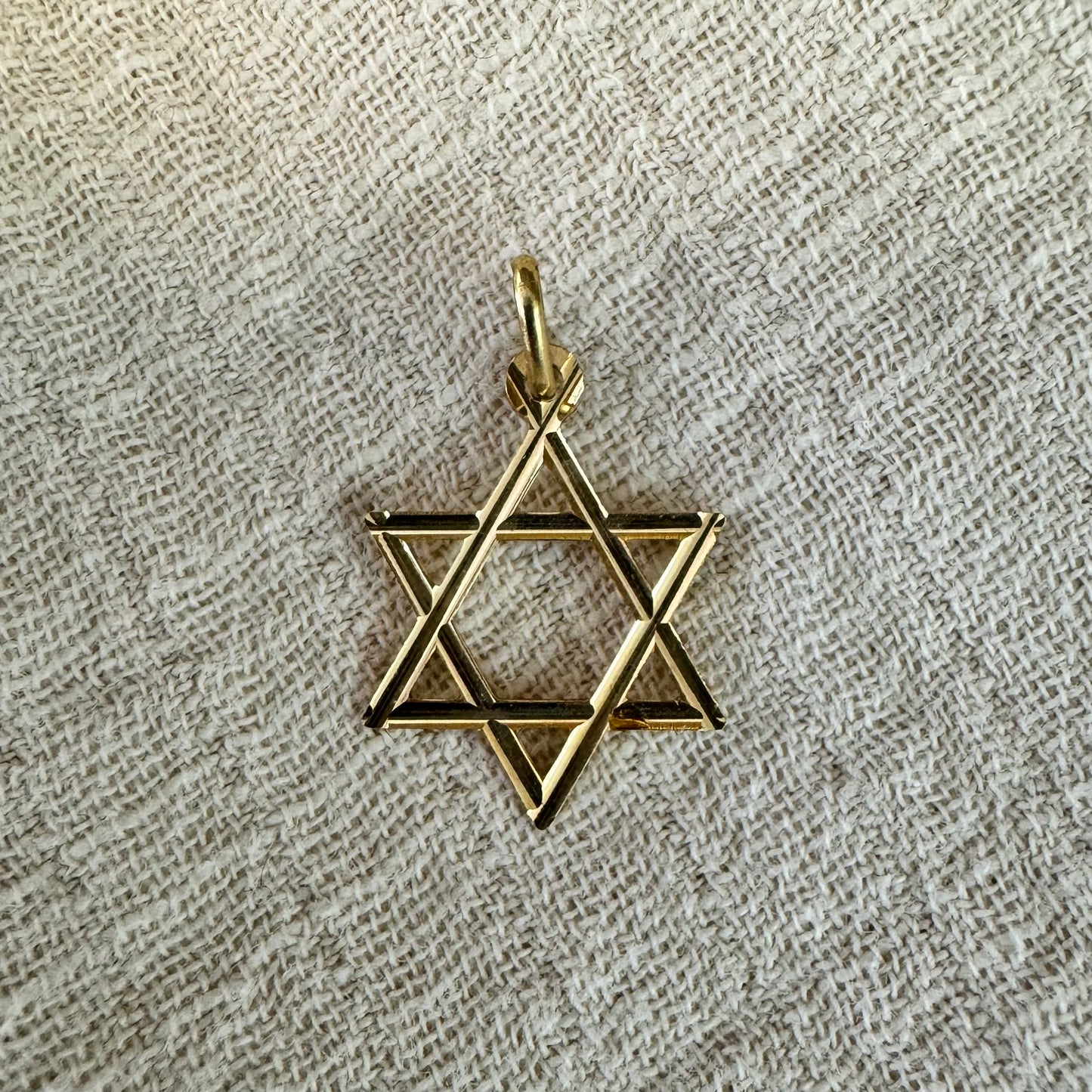 14K gold “Star of David” pendant