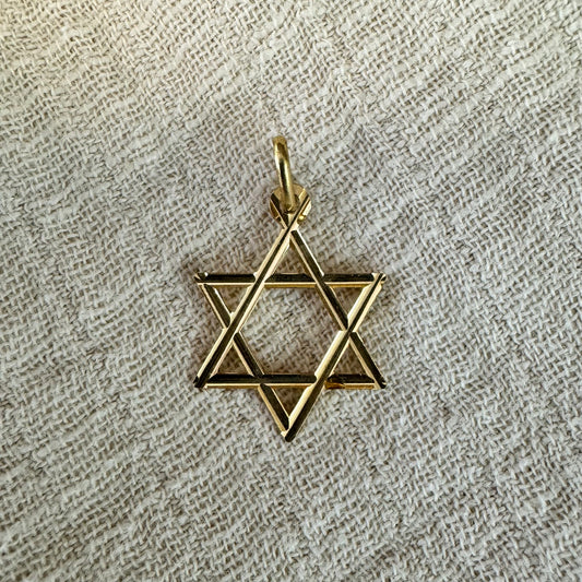 14K gold “Star of David” pendant