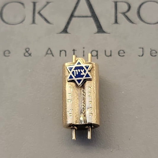 14K gold Pendant “Sefer Torah”