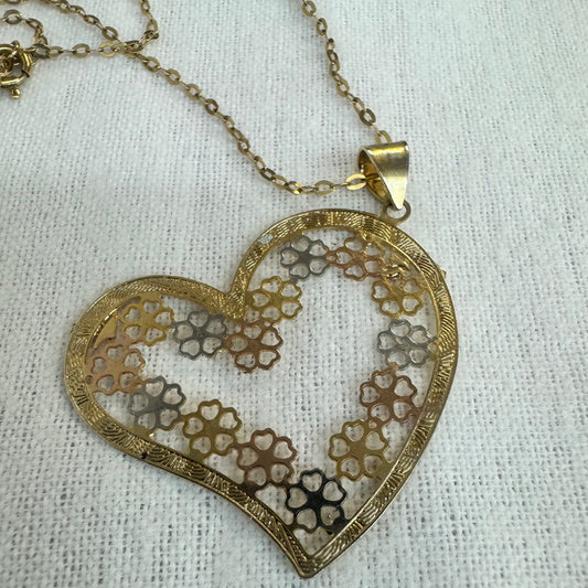 14K gold “Heart” Necklace