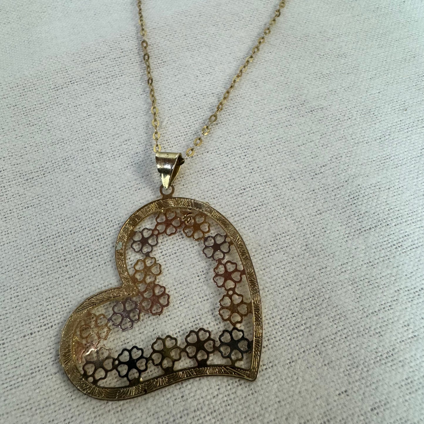 14K gold “Heart” Necklace